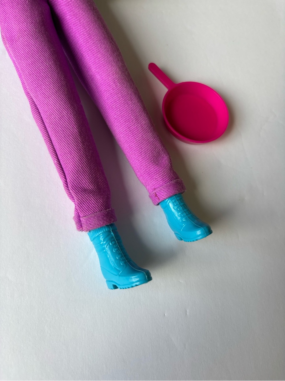 1993 Camp Midge Barbie Doll Purple Pants Blue Vest Shoes Vintage 90s - Picture 4 of 6